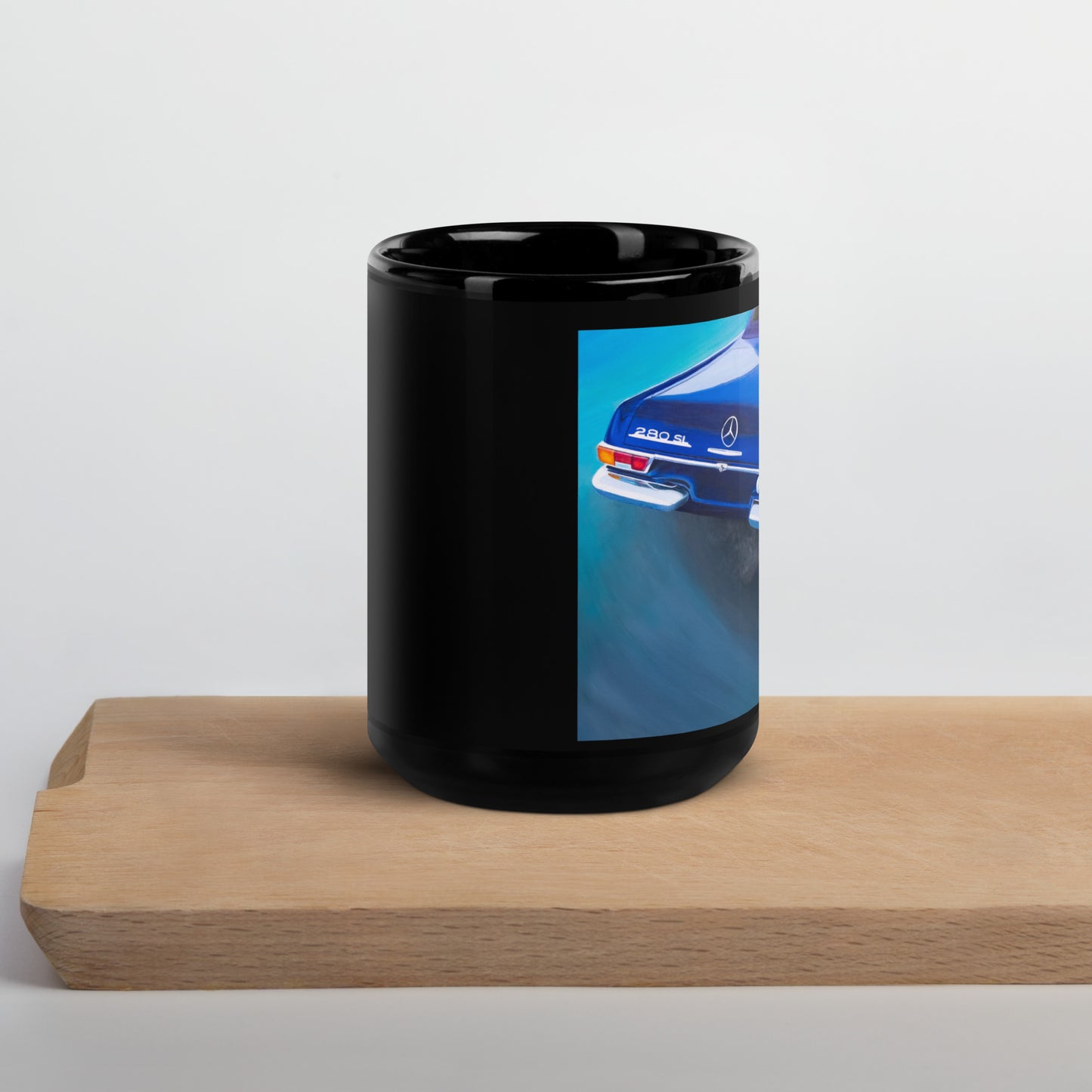 1969 PAGODA Black Glossy Mug